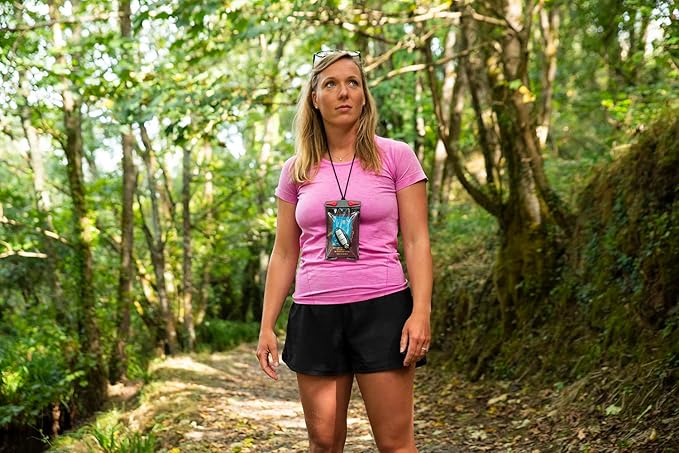 Aquapac Keymaster+ Waterproof Travel Case, Made in the UK, Carry Cord, Travel Essential, 5 Year Warranty, Watersports, Hiking, Mountain Biking, Running Accessory