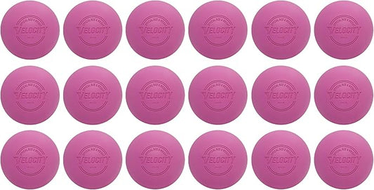 Velocity Lacrosse Balls - 1, 2, 3, 6, 12, 18, 24, 36, 60 and 120 Packs - for Practice, Official NFHS and College Approved Size