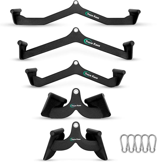LAT Pulldown Attachments: LAT Pull Down Bar Cable Machine Attachment Home Gym Equipment