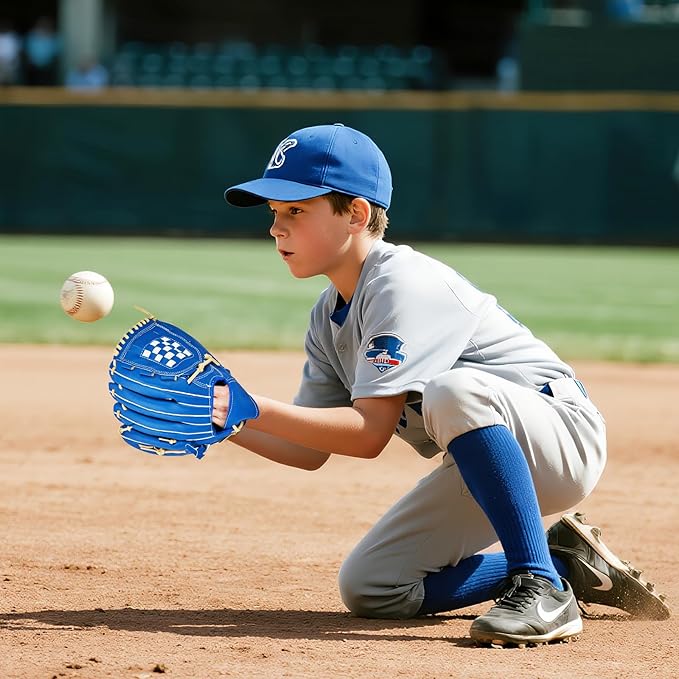 KRTOYUST® | Baseball Glove | Performance Composite Leather Baseball Mitts for Adult Youth | Baseball Softball Outfield Infield Mitts