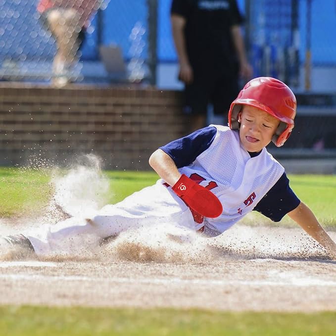 Gracfulcub Baseball Sliding Mitt, Baseball Glove Softball Guard, Ergonomic Design Protecting Fingers for Basic Base Running