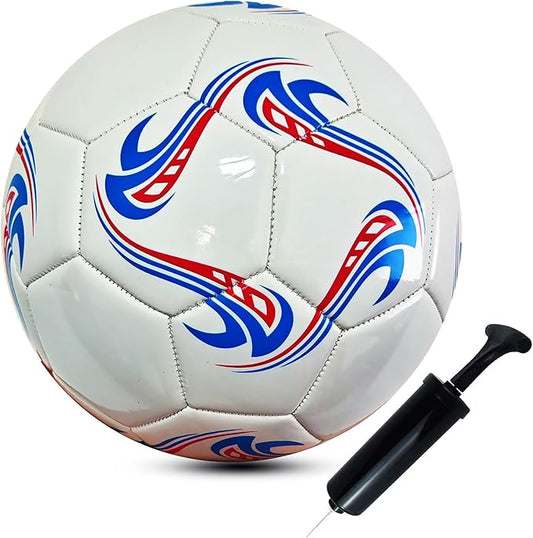 ABAJI Soccer Ball Size 3 4 5 Practice Training Balls Gift Thicker Leather Anti Exploded Indoor Outdoor Come with Pump Needle