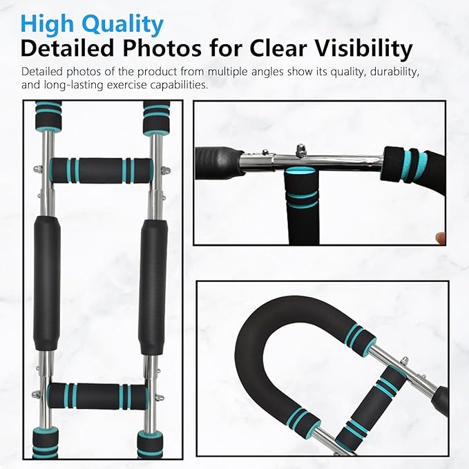 Chest Workout Equipment,Twister Arm Trainer,Adjustable Twister 3 Resistance Levels (66-110 lbs) Chest & Arm Workout Equipment for Men & Women,Home Gym Workout Tool for Enhancing Upper Body Muscle