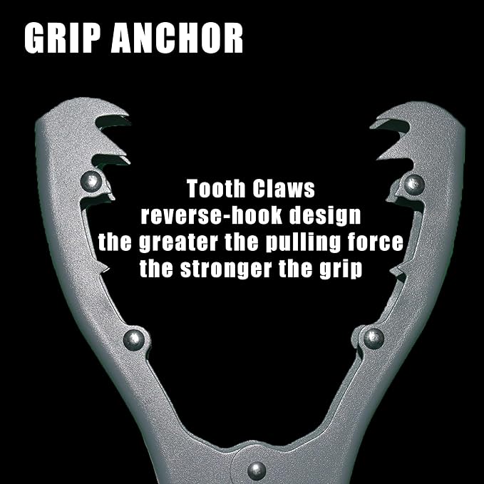 Kayak Brush Gripper - The Anchor Clamp for Easy Anytime Docking - Secure Your Kayak, Canoe, or Boat with Confidence