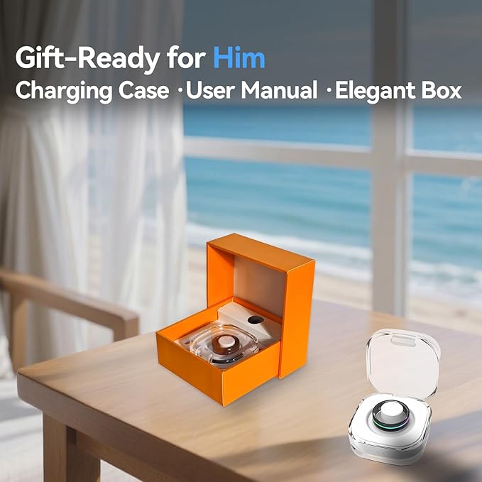 Smart Ring for Women Men,Health Fitness Tracker with Sleep/Blood Pressure/Oxygen Monitoring, Heart Rate & Activity Tracking,IP68 Waterproof, 7-Day Battery,No Subscription Fee 3-Black 9