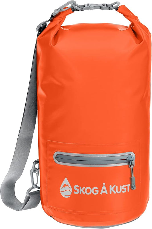 Skog Å Kust DrySak - Roll Top Waterproof Bag for Travel & Outdoors - 5, 10 & 20 Liter sizes