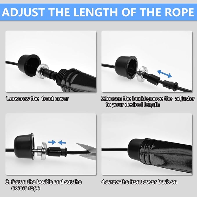 Speed Jump Rope Skipping - Blazing Fast Jumping Ropes - Endurance Workout for Boxing, MMA, Workout Equipment Martial Arts or Just Staying Fit Adjustable for Men, Women and Children