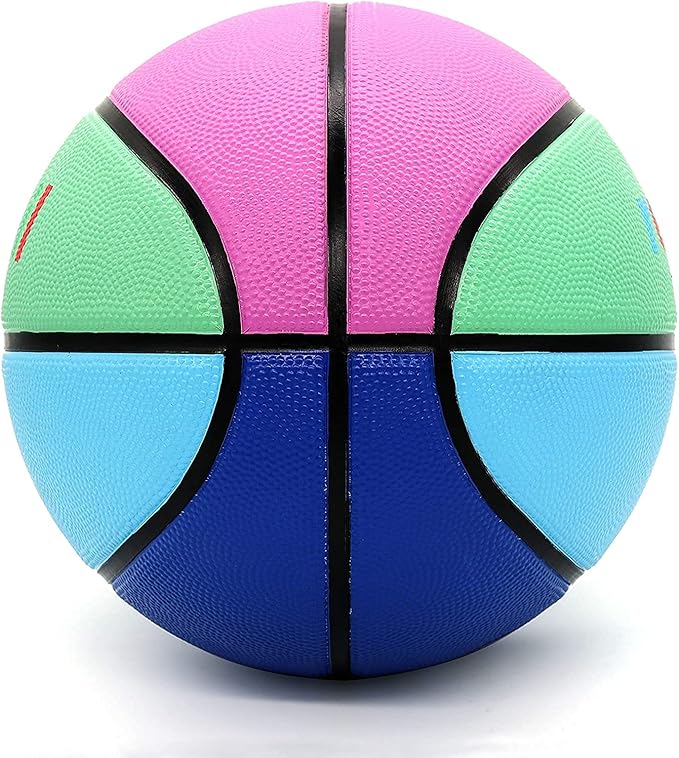 Premium Rubber/Leather Basketball - Kids & Youth, Size 3/4/5/6/7