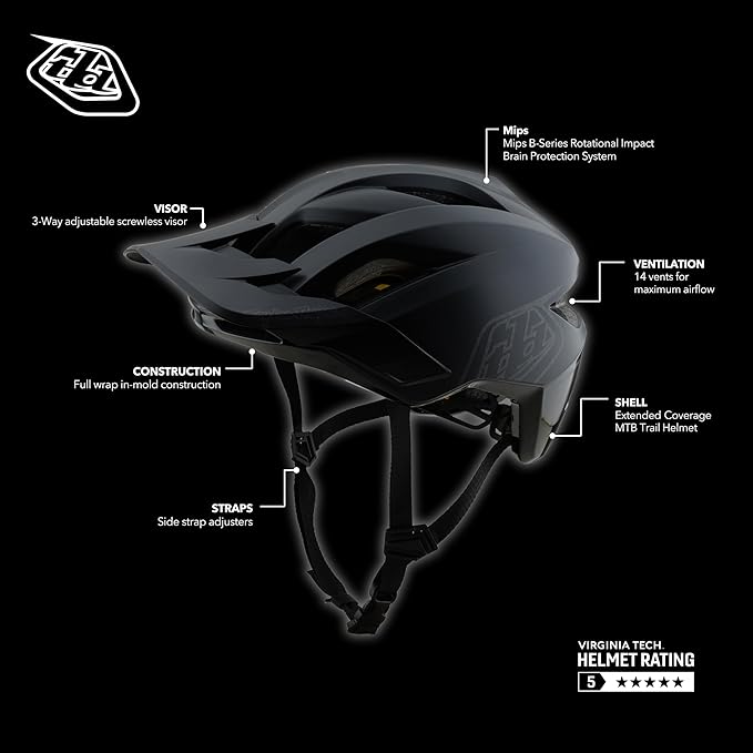 Troy Lee Designs FLOWLINE Helmet MIPS for Mountain Bicycle MTB