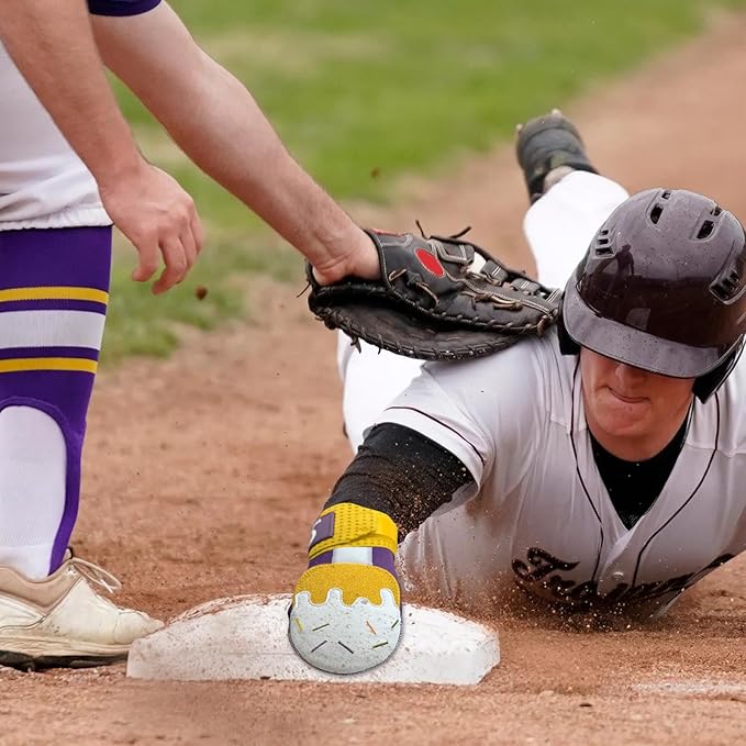 Gracfulcub Baseball Sliding Mitt, Baseball Glove Softball Guard, Ergonomic Design Protecting Fingers for Basic Base Running