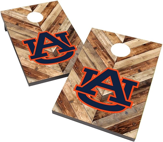 College Team Cornhole Boards, 2x4 Bag Toss Game Set, Officially Licensed Cornhole Game, Perfect for Tailgates