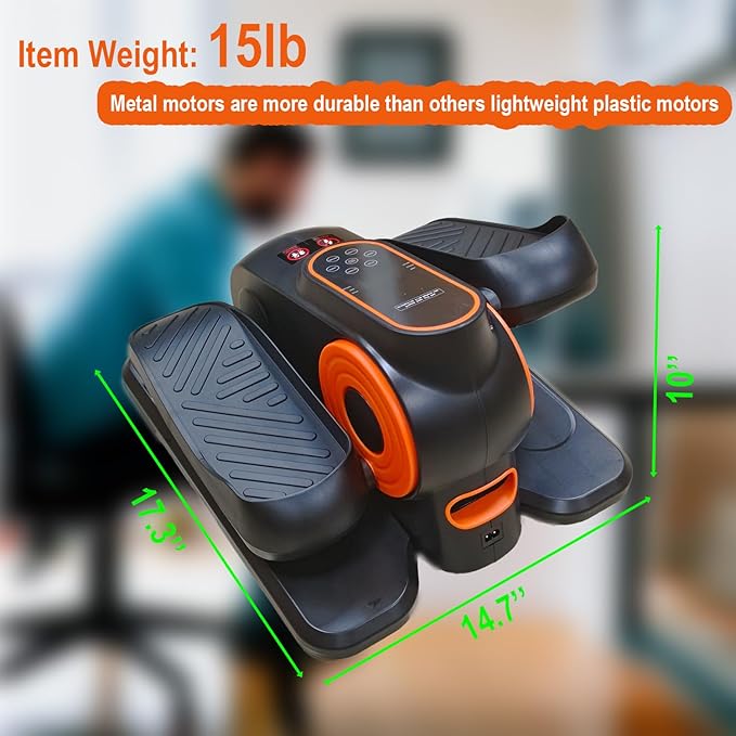 Elliptical Exercise Machine, Under Desk Elliptical Machine, Elliptical Trainer, Leg Joint Exerciser While Sitting for Seniors, Peddler Exerciser for Seniors, A New Easy Way to Do Exercise at Home