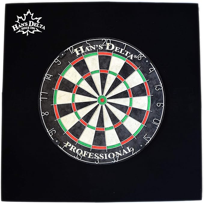 HAN'S DELTA Professional Dartboard Backboard Surround Wall Protector