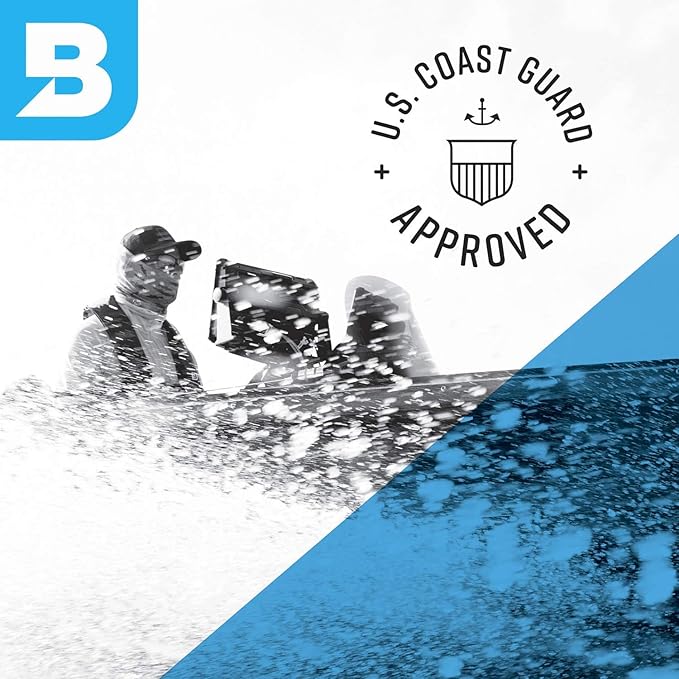 BLUESTORM Cirrus26 Inflatable PFD Life Jackets for Adults | US Coast Guard Approved Automatic Life Vest w/Manual Override Convertibility