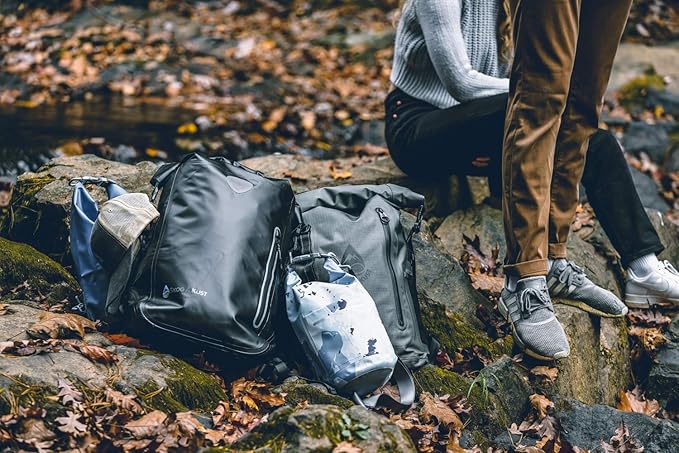 Skog Å Kust DrySak - Roll Top Waterproof Bag for Travel & Outdoors - 5, 10 & 20 Liter sizes