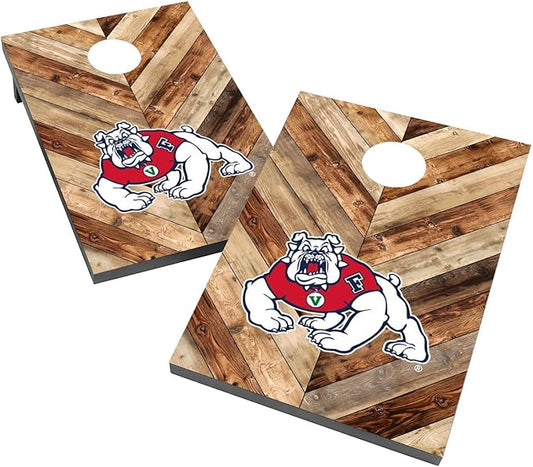 College Team Cornhole Boards, 2x4 Bag Toss Game Set, Officially Licensed Cornhole Game, Perfect for Tailgates