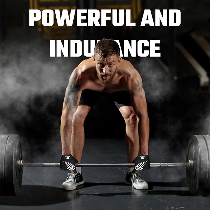 Weight Lifting Gym Gloves for Men and Women Workout Training Breathable Lightweight Fitness Gloves Non-Slip Silicone Padded Palm Grip Protection Half Finger Exercise Pull ups