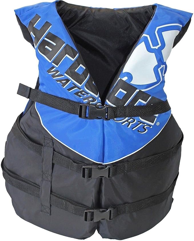 Hardcore Coast Guard Type III PFD for Youth Child Teen Adult; Life Vest Flotation Device; Life Jacket Paddle Vest for Big Kids, Jet ski, Wakeboard, Hardshell Kayak Life Jacket