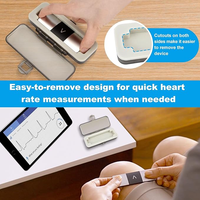 iGuerburn Hard Case for KardiaMobile 1L/6L/6L Max EKG Monitor, Kardia Mobile Heart Monitor Case, Safe to Carry & Provides Tough Protection
