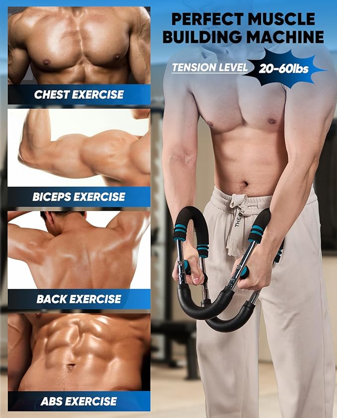 Twister Arm Trainer,PowerTwist Arm Trainer,Home Workout Equipment,Upper Body Strength Training Machine,Detachable Design,Fitness Anywhere