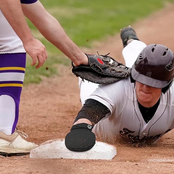 Gracfulcub Baseball Sliding Mitt, Baseball Glove Softball Guard, Ergonomic Design Protecting Fingers for Basic Base Running