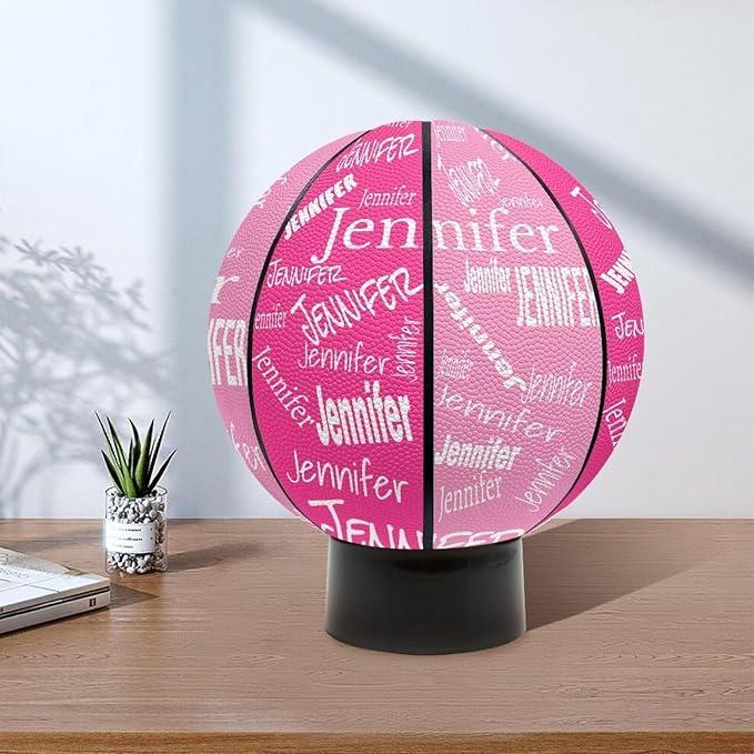 Personalized Basketball Leather Basketball Custom Basketball with Your Personalized Pictures Text Sports Equipment