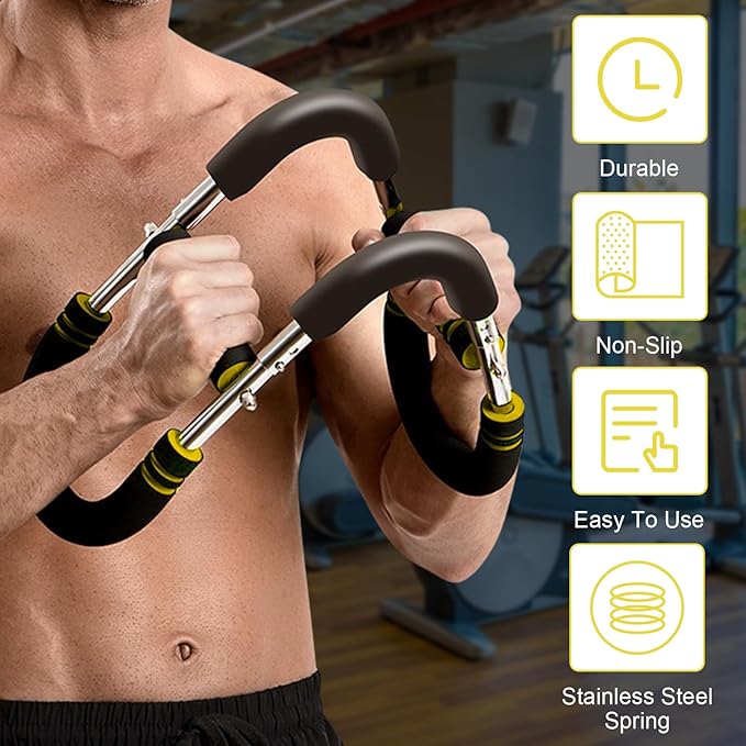 2025 Pro Twister Arm Trainer Adjustable Chest Workout Equipment Arm Trainer for Men and Women Shaker Twister Arm Trainer Chest Clip Muscle Arm Workout at Home Equipment