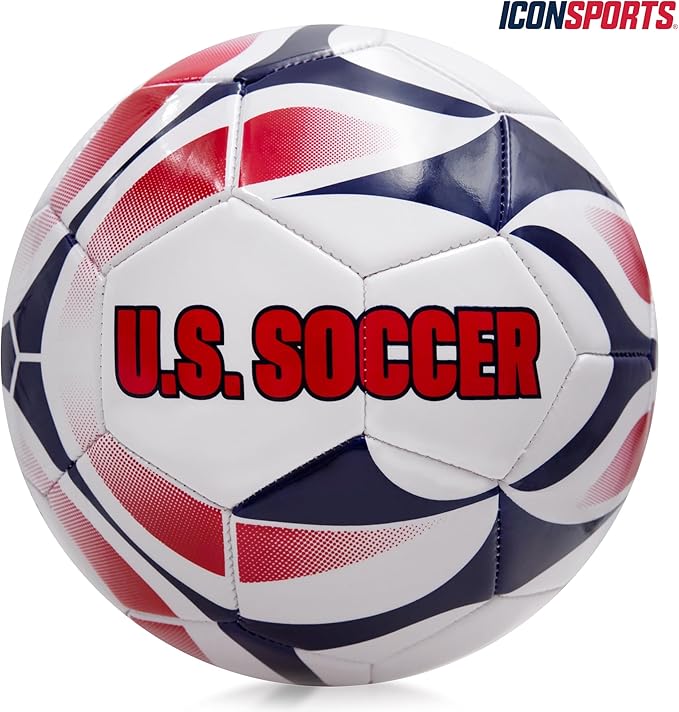 Icon Sports Officially Licensed Tottenham Hotspur Regulation Size 5 Soccer Ball