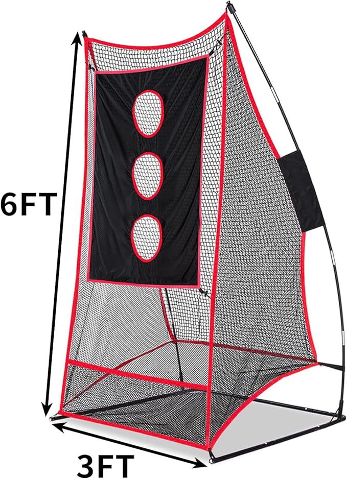 Football Net Portable Football Throwing Net Football Kicking Cages for Throwing
