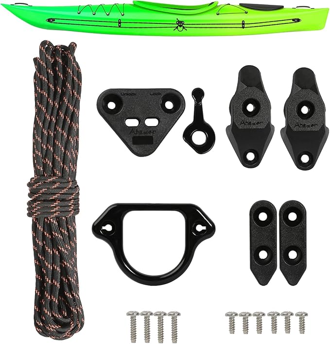 Kayak Anchor Trolley Kit, Anchor Trolley System for Kayak Canoe