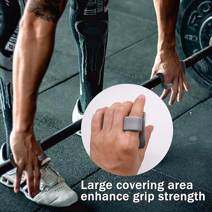 Upgrade Rypt Grip Gym Hand Grip Weight Lifting Grip for Men and Women Anti- Slip Workout Grips-Soft Silicone Hand Palm Protector Gloves for Weight lifting Push-Ups Gym Training and Exercise-Black.