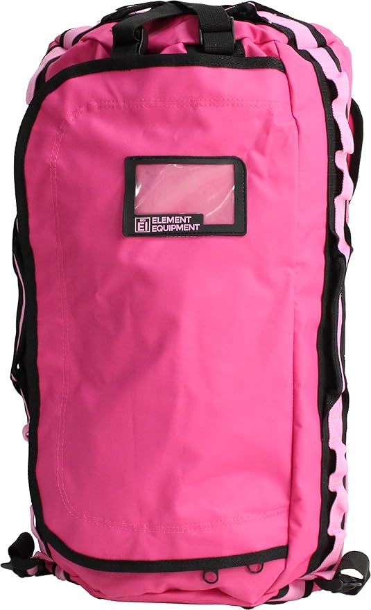 Element Equipment Trailhead Duffel Bag Shoulder Straps Waterproof Fuschia/Pink Large