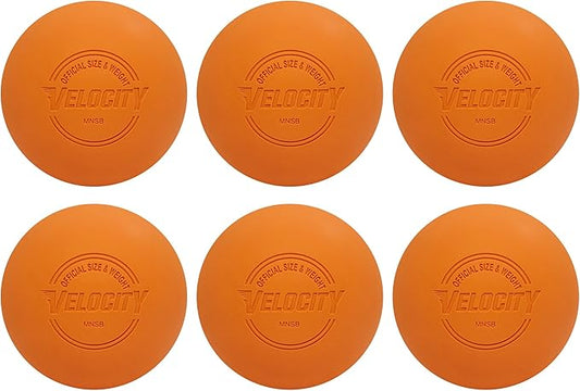 Velocity Lacrosse Balls - 1, 2, 3, 6, 12, 18, 24, 36, 60 and 120 Packs - for Practice, Official NFHS and College Approved Size
