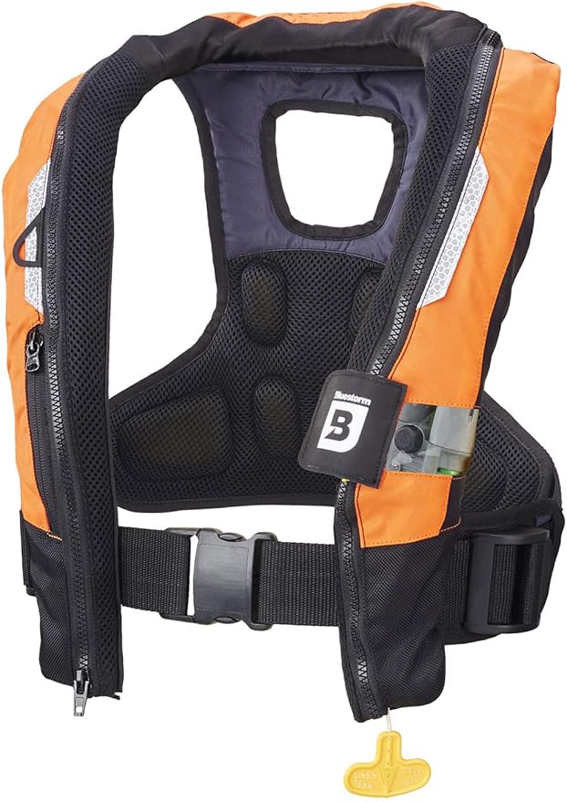 BLUESTORM Arcus 40 Automatic Inflatable PFD Life Jacket for Adults | US Coast Guard (USCG) Approved Life Vest