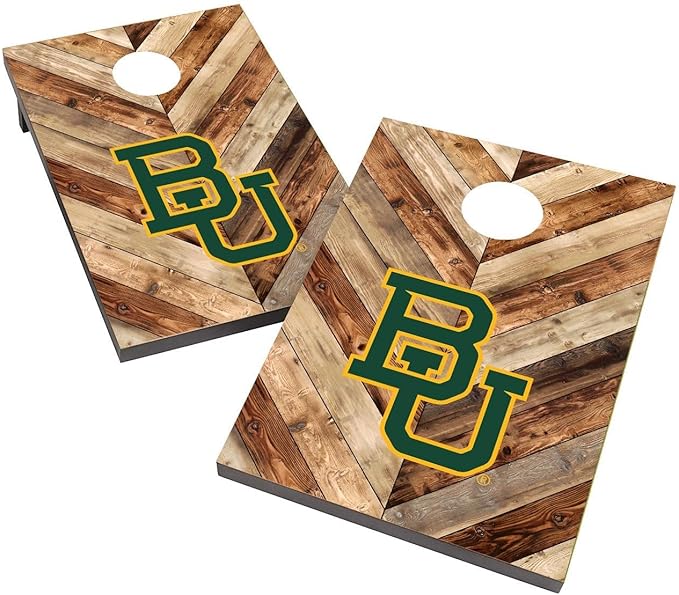College Team Cornhole Boards, 2x4 Bag Toss Game Set, Officially Licensed Cornhole Game, Perfect for Tailgates