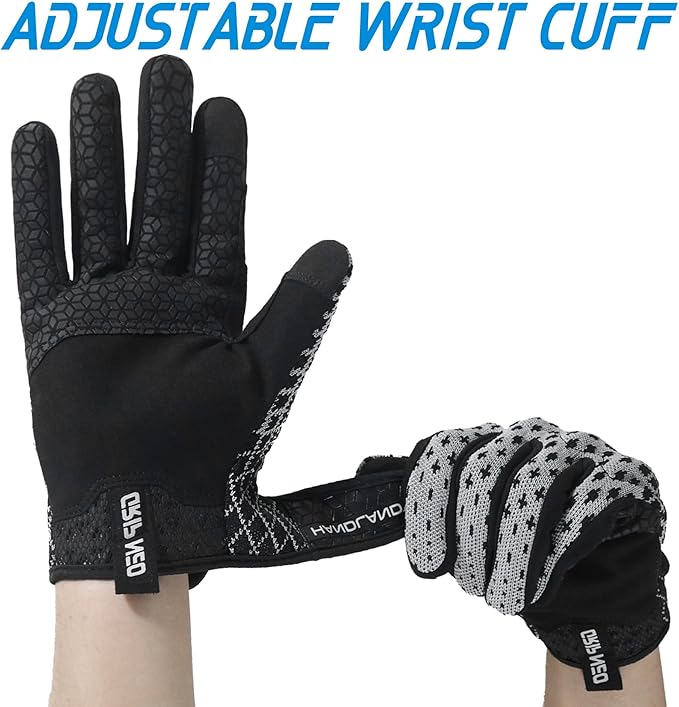 HANDLANDY Baseball Batting Gloves for Adult Youth, Grip Breathable Softball Batting Gloves Fit Men Kids Boys Girls