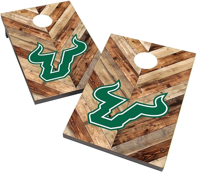 College Team Cornhole Boards, 2x4 Bag Toss Game Set, Officially Licensed Cornhole Game, Perfect for Tailgates