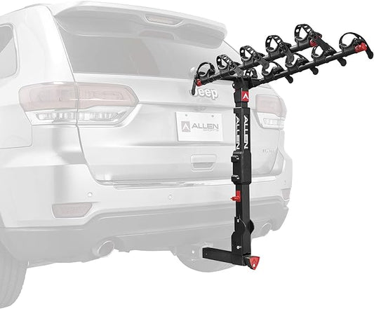 Allen Sports Premier Locking Quick Release 5-Bike Carrier for 2 in. Hitch, Model QR555