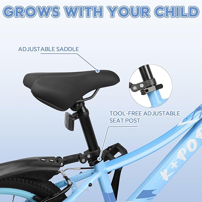 20 24 Inch Kids Bike, 7-Speed Girls Boy Mountain Bike, Front Suspension Fork Kids' Bicycles Girls Boys Bikes Ages 8-12, Front and Rear V Brakes