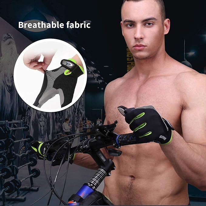 Workout Gloves for Men Women, Breathable Weightlifting Glove, Comfortable Gym Gloves for Exercise, Training, Pull ups