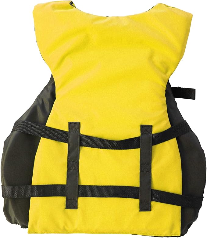 2 Pack Hardcore Coast Guard Type III PFD for Adults; Life Jacket Paddle Vest for Adults; Life Vest Flotation Device; Jet ski, Wakeboard, Kayak; Extra Life Jacket for Pontoon Boat