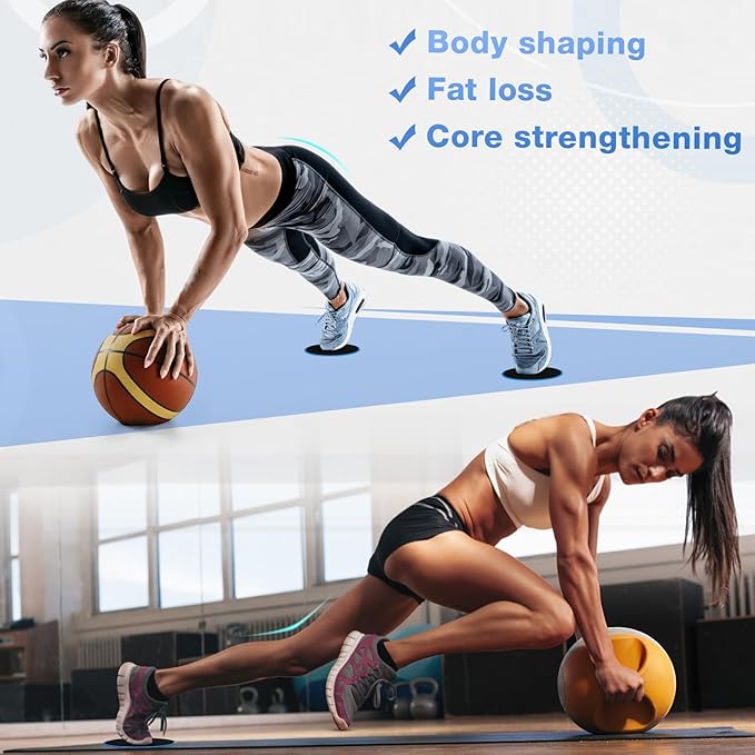 Set of 6 Style Pilates Home Equipment Set Pilates Essential Kit Workout Accessories 14 Magic Circle Mini Exercise Ball Yoga Strap Silicone Tension Strip Tension Band Sliding Plate