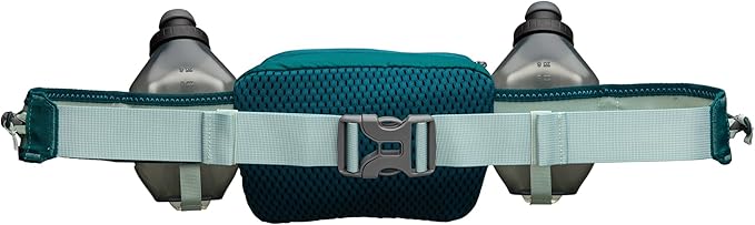 Nathan Running Belt Hydration with Flasks, Storage Pockets, Trail Mix Plus, Running Water Bottle Belt, Insulated, Walking, Hiking