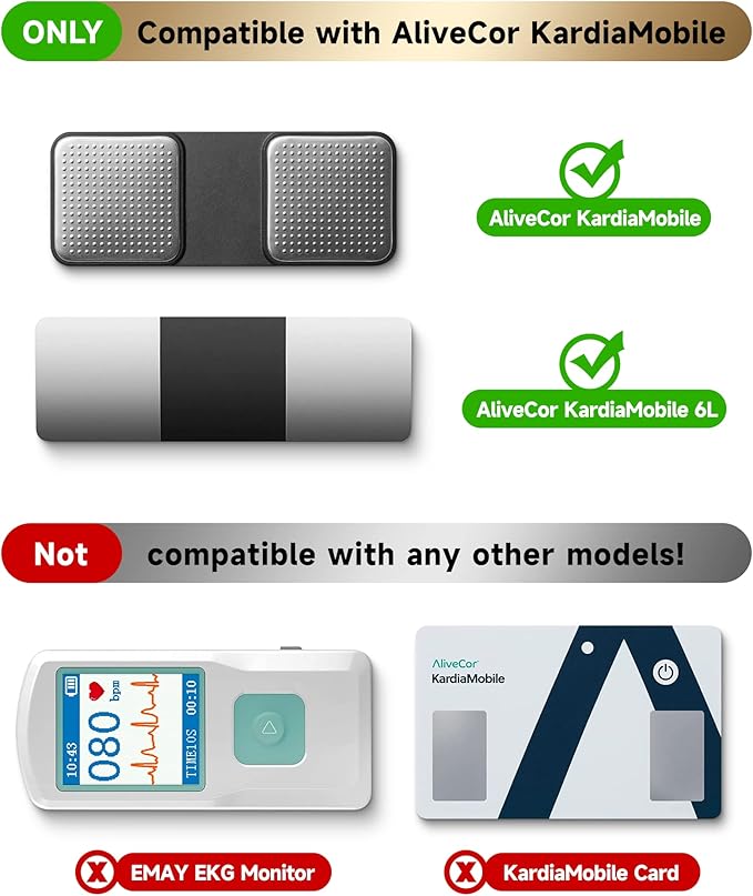 Heart Monitor Case for AliveCor KardiaMobile 6L and Kardia Mobile EKG Monitor, Travel case for AliveCor Kardia Mobile 1-Lead Personal EKG Monitor/KardiaMobile 6-Lead Personal EKG Monitor