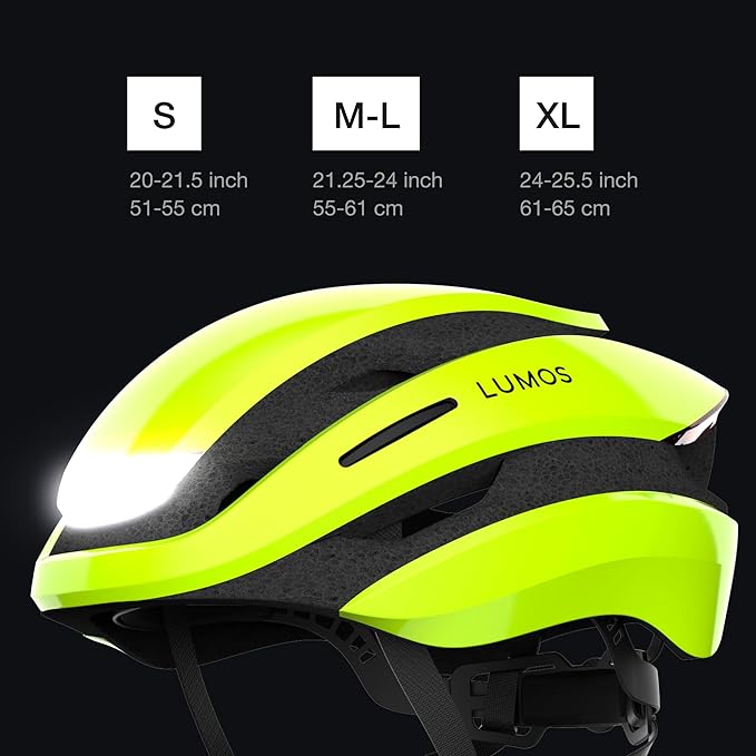 Lumos Ultra Smart Bike Helmet | Customizable Front and Back LED Lights with Turn Signals | Road Bicycle Helmets for Adults: Men, Women