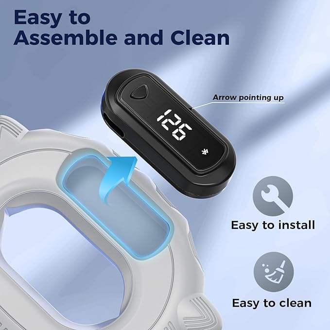 Smart Hand Grip Strengthener for Exercise and Fun, Gorifei Grip Strengthener with Comfortable and Soft Silicone Material, Suitable for Grip Strength Training, 5 Games Available and Control Shorts Browsing&Photos Taking on Phone