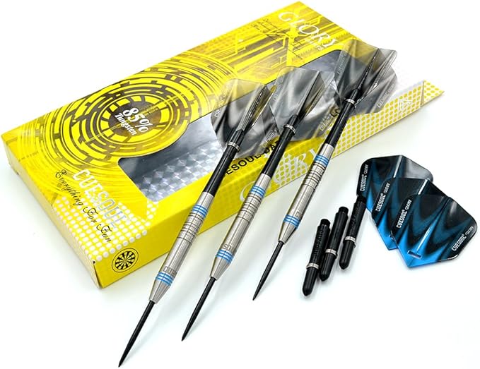 CUESOUL Professional Tungsten Steel Tip Dart Set 85% Tungsten 22g/24g/26g-Glory Series