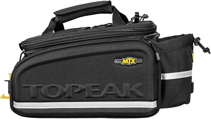 Topeak MTX TrunkBag - Rear Bicycle Bag - Spacious Storage and Easy Mounting