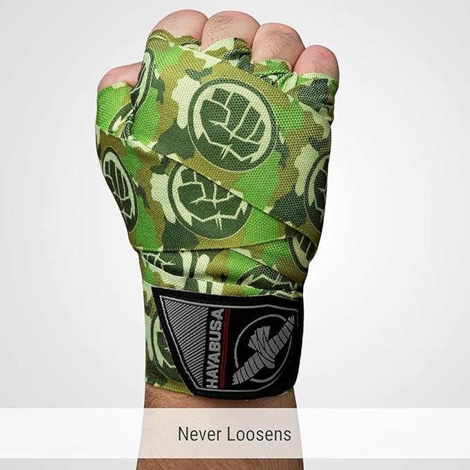 Hayabusa Marvel Hero Elite Mexican Style Boxing Hand Wraps for Men & Women