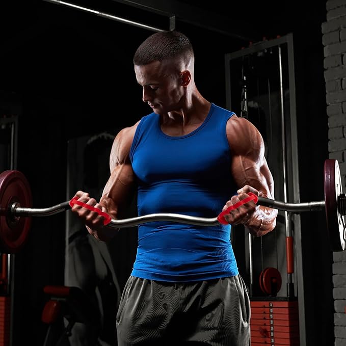 Anti-Slip Workout Grips: New Rubber Gym Grips Deadlifts Palm Protection Gloves for Weight Lifting, Dumbbell, Deadlift, Bar Pad Pull Up Grippers, Gym Training and Exercise for Men Women